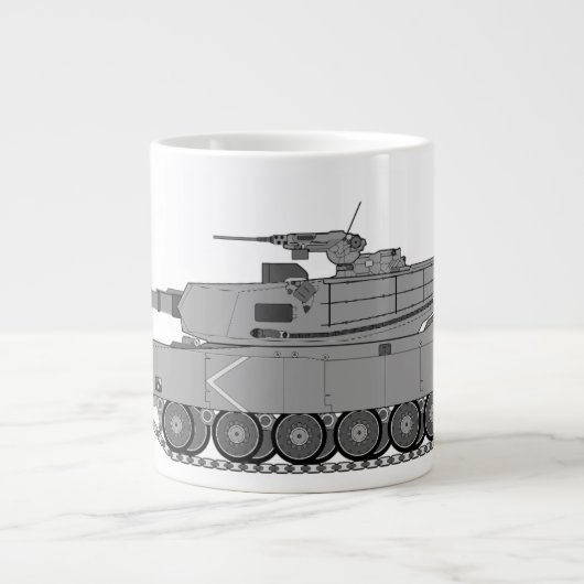 Tanker - Armor - "Beste baan die ik ooit had" Grote Koffiekop (Voorkant)