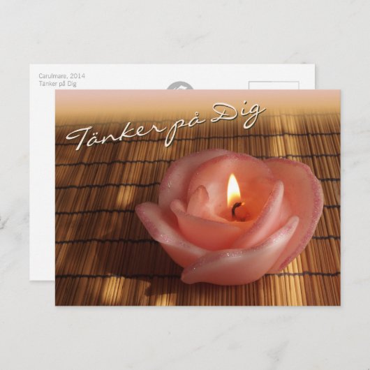 Tänker på Dig CC0491 Briefkaart (Voorkant / Achterkant)