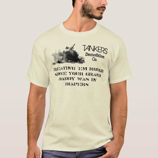 Tankers Demolition T-shirt (Voorkant)