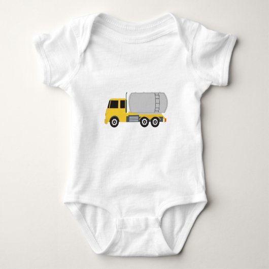 Tankerwagen Transport Trucks Romper (Voorkant)