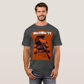 tankgame shirt MechWar '77  in 1970 (Voorkant volledig)