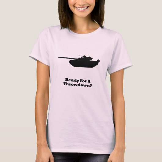 Tankgooien T-shirt (Voorkant)