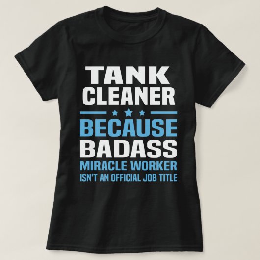 tankreiniger t-shirt (Design voorkant)