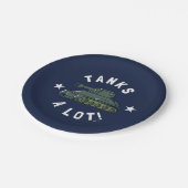 Tanks A Lot Papieren Bordje (Gekanteld)