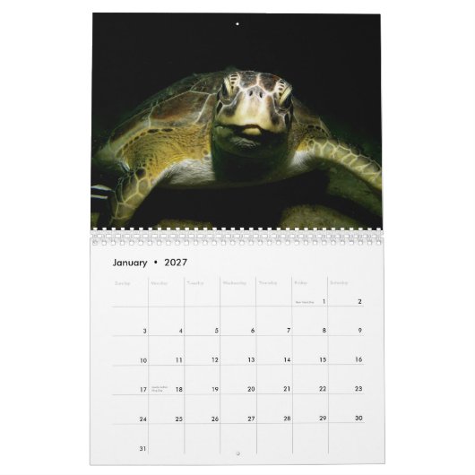 Tanks-A-Lot Scuba duikt 2012 Kalender (Jan 2027)
