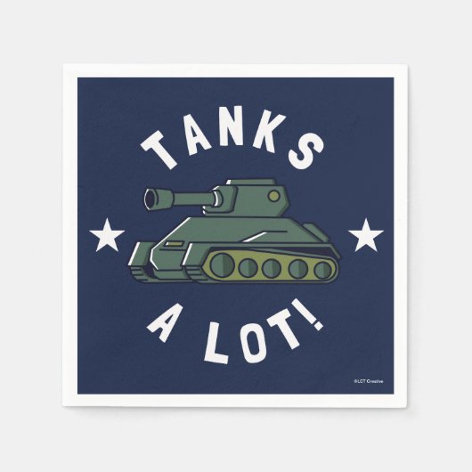 Tanks A Lot Servet (Voorkant)