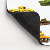 Tanks een Lot Mousematt. Muismat (Hoek)