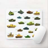 Tanks een Lot Mousematt. Muismat (Met muis)