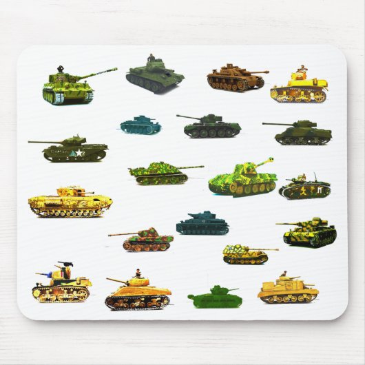 Tanks een Lot Mousematt. Muismat (Voorkant)