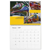 Tankschoten - kunst van het schilderen van aangepa kalender (Feb 2027)