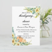 Tanksgiving Uitnodiging (Staand voorkant)