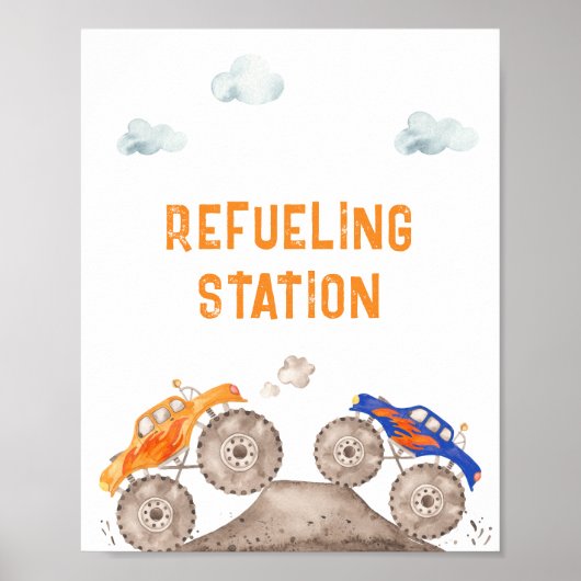 tankstation Monster Bash Poster (Voorkant)