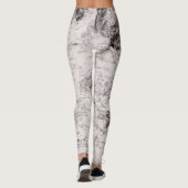 Tanktop met berkenbastpatroon leggings (Achterkant)