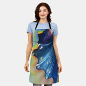 Tanktop met multiprintfunctie voor ruimtebesparend schort (Gedragen)