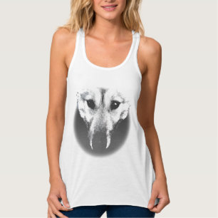 Tanktop Shirt Wolf Pup Shirt, voor dames