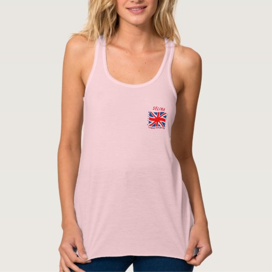 Tanktop van het Verenigd Koninkrijk (UK) (Voorkant)