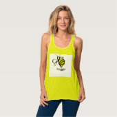 Tanktop voor beeCruisevrouwen met racerBack (Volledige Voorkant)