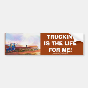 TANKWAGEN BIG RIG TRUCKERS BUMPERSTICKER