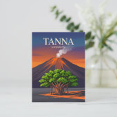 Tanna-eiland Vanuatu Briefkaart (Staand voorkant)