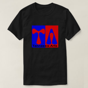 Tannassie Arts zwart mannelijk t-shirt