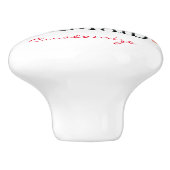 Tanned Brunette Mermaid Thunder_Cove Keramische Knop (Zijkant)