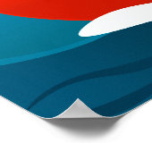 Tanned Surfer Girl Poster (Hoek)