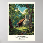 Tannehill Alabama Historic Furnace Poster (Voorkant)
