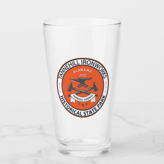 Tannehill Ironworks Historische State Park Alabama Glas (Voorkant)