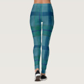 Tannenbaum geruit  leggings (Achterkant)