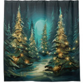 Tannenbaum Radiance Douchegordijn (Voorkant)