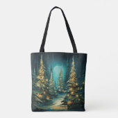 Tannenbaum Radiance Tote Bag (Achterkant)