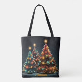 Tannenbaum Radiance Tote Bag (Achterkant)
