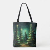 Tannenbaum Radiance Tote Bag (Achterkant)