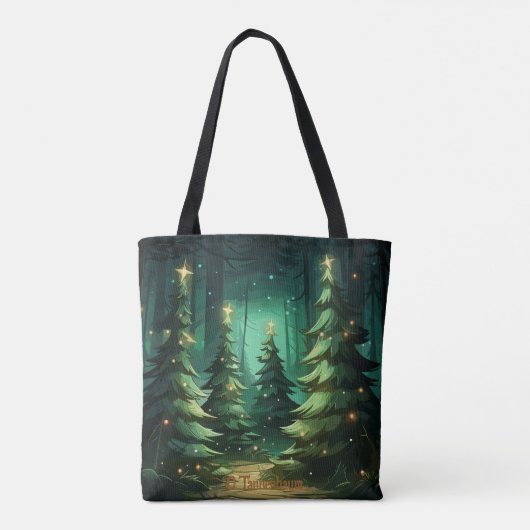 Tannenbaum Radiance Tote Bag (Achterkant)