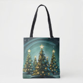 Tannenbaum Radiance Tote Bag (Voorkant)