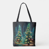 Tannenbaum Radiance Tote Bag (Achterkant)