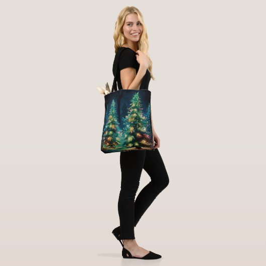 Tannenbaum Radiance Tote Bag (Op model)
