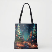 Tannenbaum Radiance Tote Bag (Voorkant)