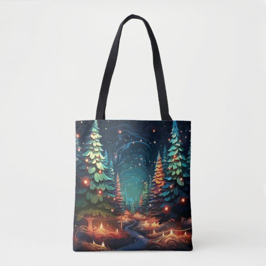 Tannenbaum Radiance Tote Bag (Voorkant)