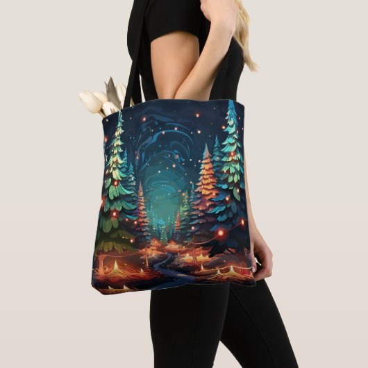Tannenbaum Radiance Tote Bag (Dichtbij)