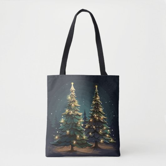 Tannenbaum Radiance Tote Bag (Voorkant)