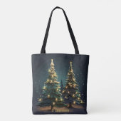 Tannenbaum Radiance Tote Bag (Achterkant)