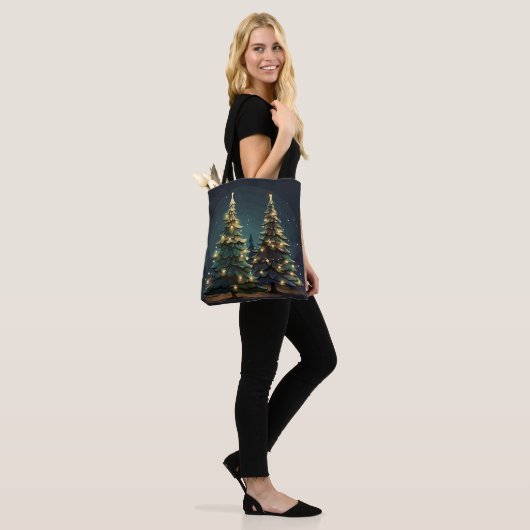 Tannenbaum Radiance Tote Bag (Op model)