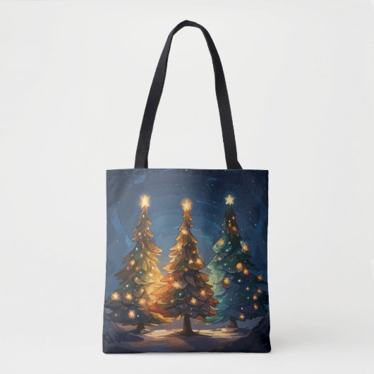 Tannenbaum Radiance Tote Bag (Voorkant)