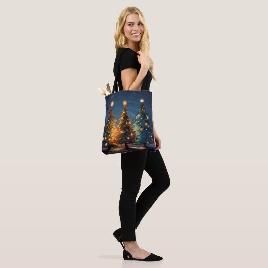 Tannenbaum Radiance Tote Bag (Op model)