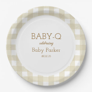 Tannengingham Baby-Q ronde bord 2