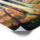 Tannenwald door Albert König Poster (Hoek)