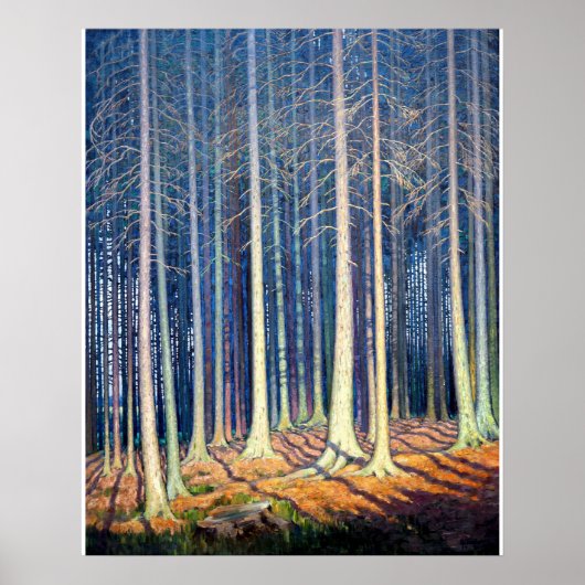 Tannenwald door Albert König Poster (Voorkant)