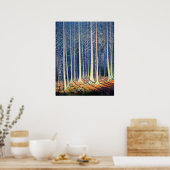 Tannenwald door Albert König Poster (Keuken)