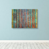 Tannenwald Gustav Klimt Canvas Afdruk (Insitu (Houten vloer))
